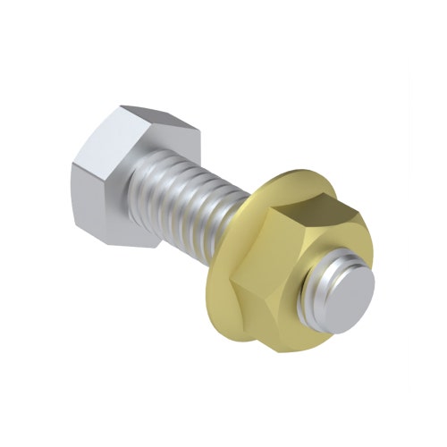 Bolt kit - 5/16 x 1 w/whiz nut set/25