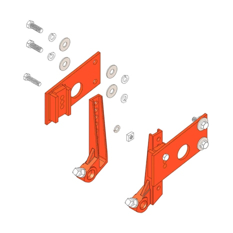Conversion kit - skid to roller 
