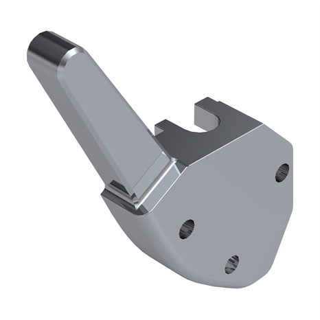 Bracket - rh grass catcher