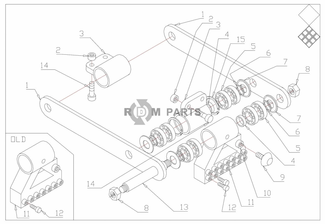 Replacement parts for VD7316 Penhouder