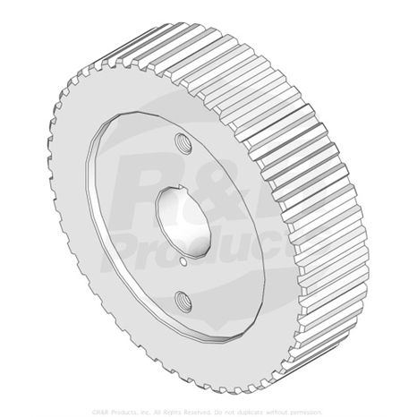 Pulley - driven timing belt