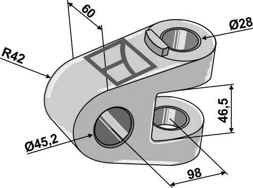 Change head Ø45,2