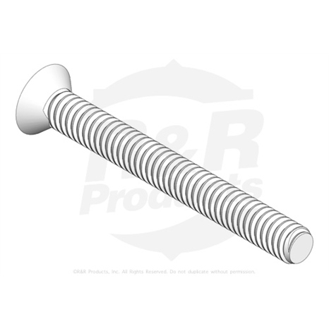 Screw - 1/4-20 x 2-1/4 soc flat hd