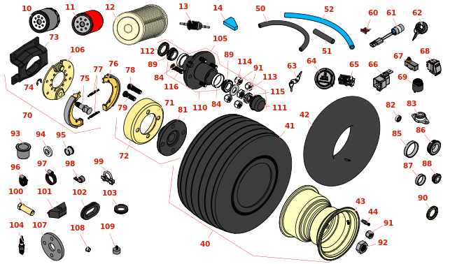 Toro Hydroject 4000 Aerator parts