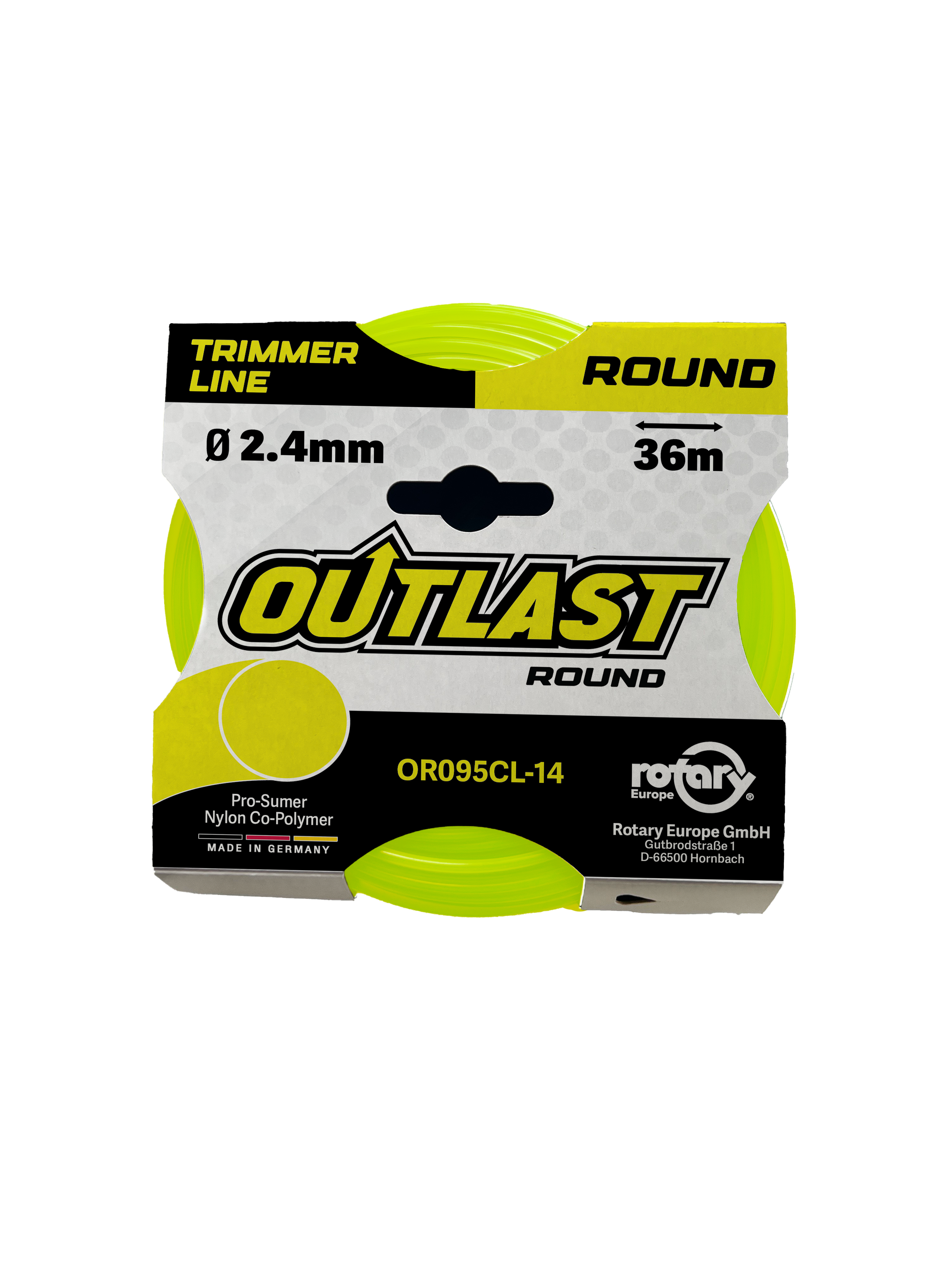 Trimmerline Outlast 2.4mm 36m Rond .095/2.4Mm Large Sleeve