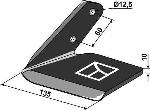 Replacement wing - left