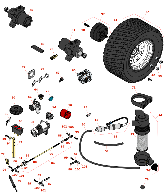 Toro Z Master Professional 7000 Traction Unit