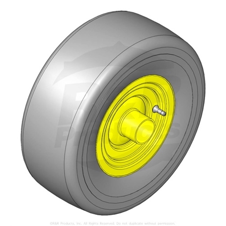 Tire w/wheel assy pneumatic USE RDM-AM101589