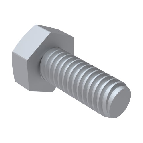 Bolt - hex hd m8-1.25 x 20