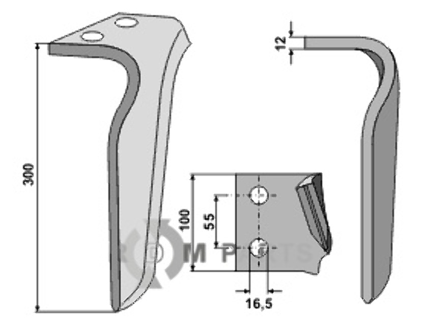 Kreiseleggenzinken, linke Ausführung geeignet für Frandent 911 506 00 02 Kreiseleggenzinken, linke Ausführung geeignet für Frandent 911 506 00 02