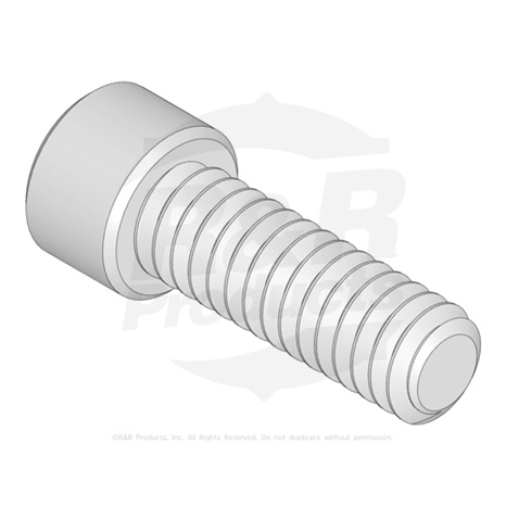 BOLT - SOC HD CAP 1/4-20 X 3/4 NYLOC