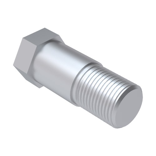 Stud - backing bar w/nyloc