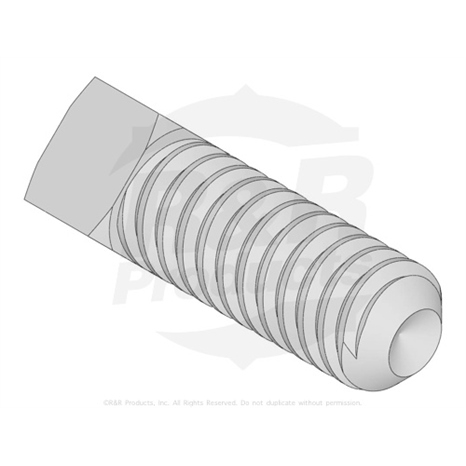 SCREW - SET SQ.HD. 1/4 X 5/8