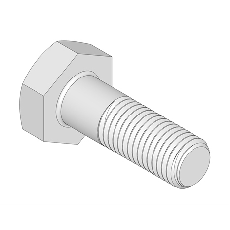 Bolt - hex hd 1/2-13 x 1-1/2