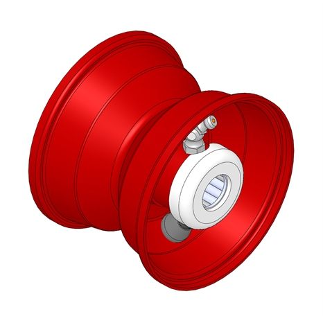 Wheel - less tire/tube