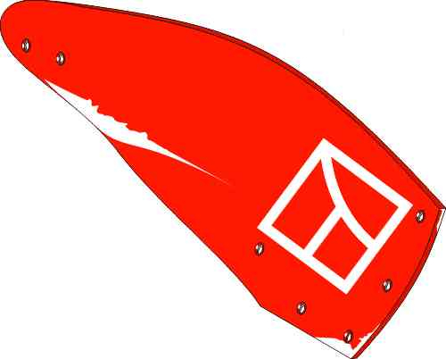 Plovskær - højre pasform til Kuhn 616242