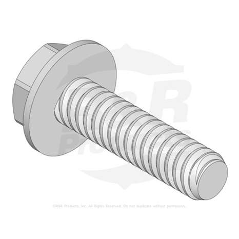 Screw - hx washer hd 10-24