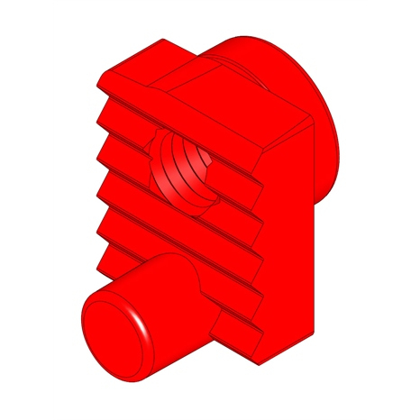 Nut - adjusting lh