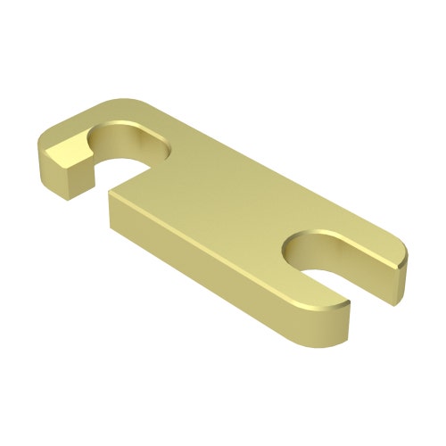 Shim - roller - 1/4 in - slotted