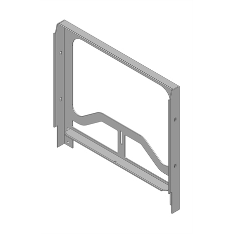 Radiator frame assy