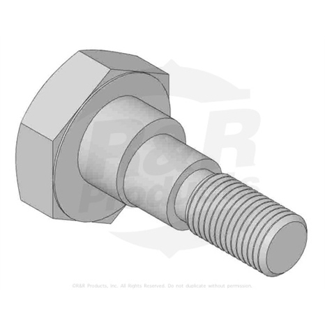 Bolt - eccentric front roller bkt