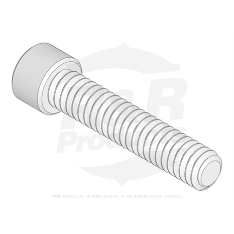 Bolt - 1/4-20 x 1 1/4 allen hd Bolt - 1/4-20 x 1 1/4 allen hd