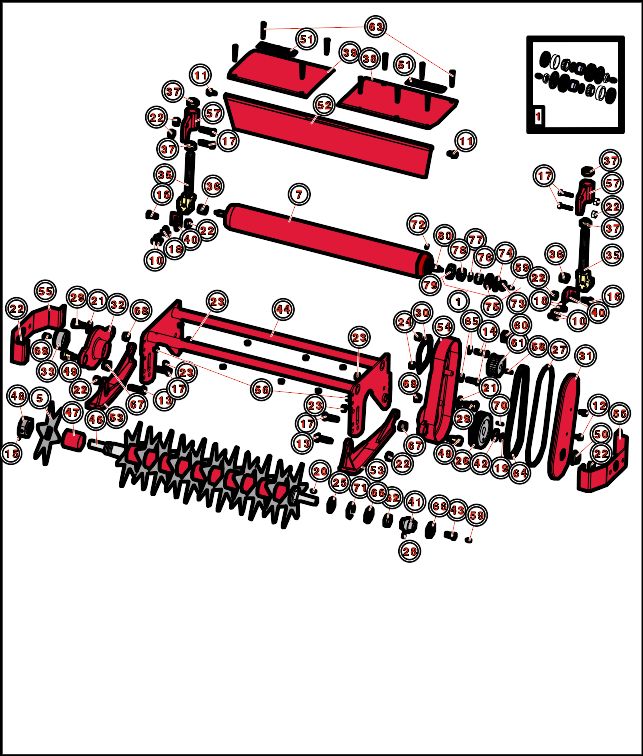 Toro Reelmaster 4500D Verti Cut Reel Frame