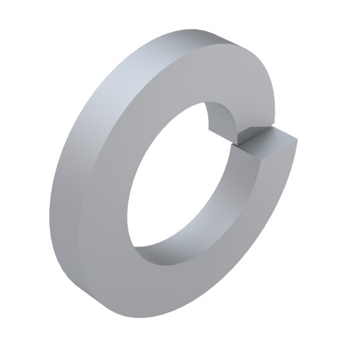 Washer - lock 7/16 zinc