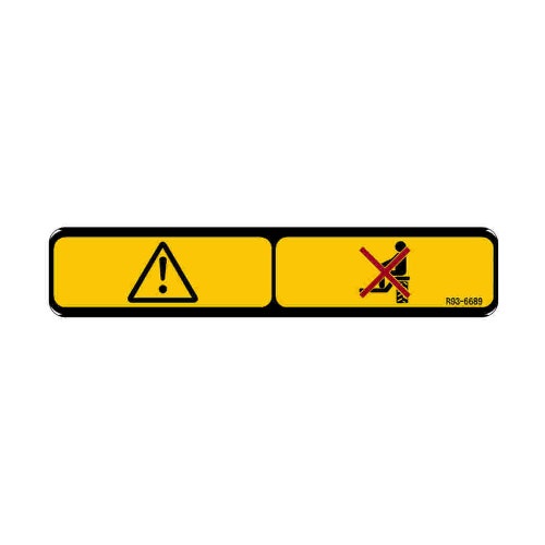 Decal - no riders