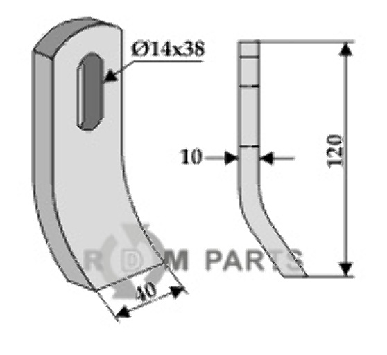 RDM Parts Schlegel geeignet für Epoke 408-685