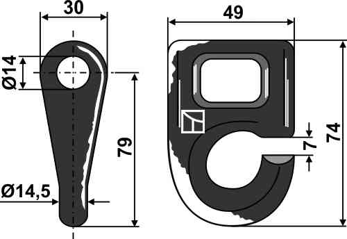 RDM Parts Schäkel - Schnell-Wechsel-System