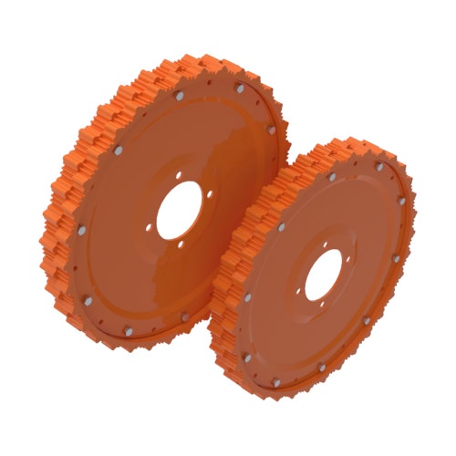 Roda - 17 com conjunto de jante (2 un)