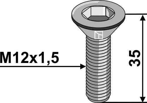 Bout ISO 10642 verzinkt
