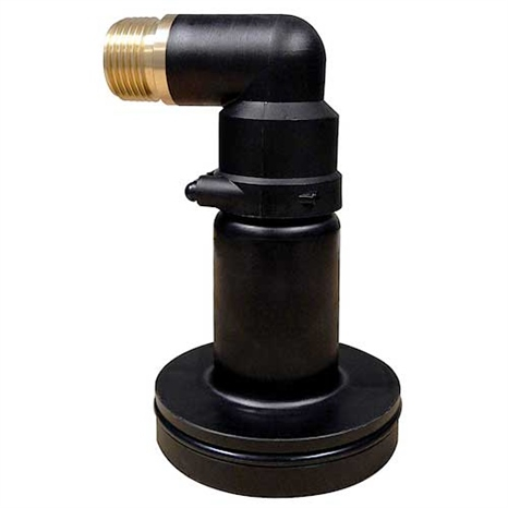 Valve-in-head hose adapter & swivel - fits hunter g90 series