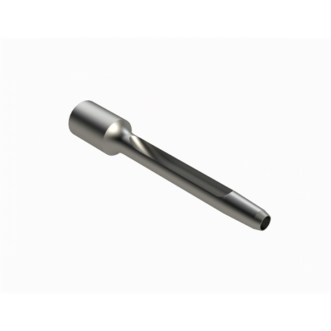 Alloy machined side-eject tine - .730mt x 4.500l x .380od