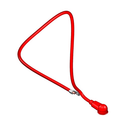 Cable-positive - solenoid to starter