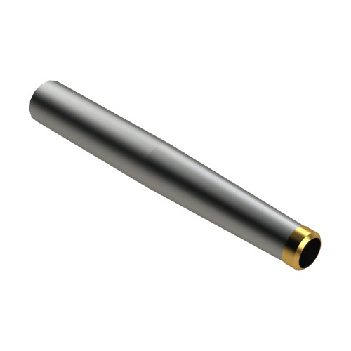 Alloy hollow tine with carbide tip - .750mt x 5.500l x .630od