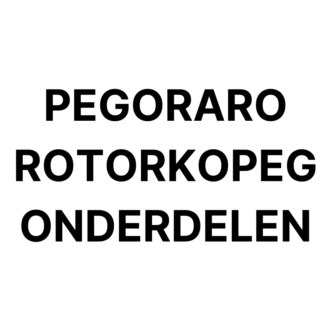 Pegoraro  rotorkopeg onderdelen