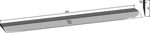 Lateral knife 840mm fitting for Alö 11261301