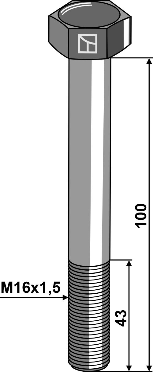 Abscherschraube m16 ohne mutter 1610096010