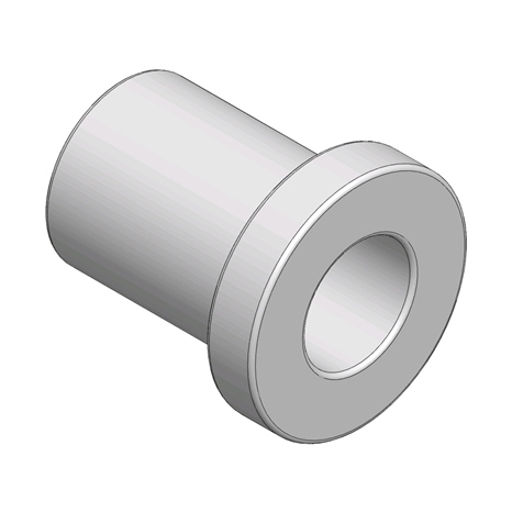 Bushing - flanged - plastic