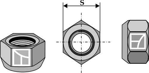 Cone-shaped nut