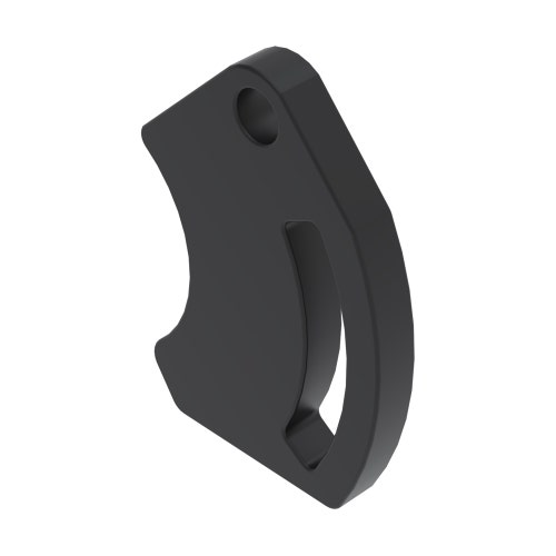 Bracket - rear roller scraper