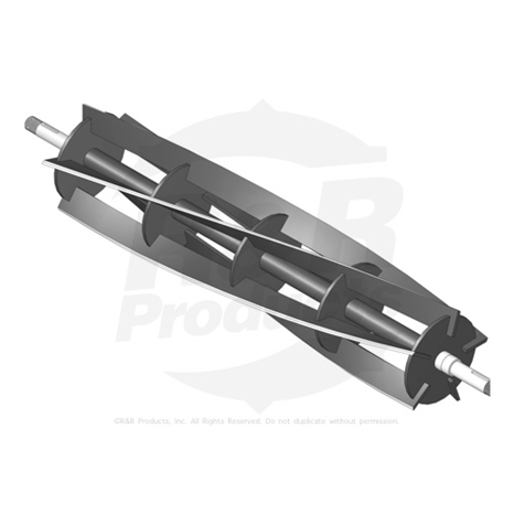 Reel - 5 blade rear unit