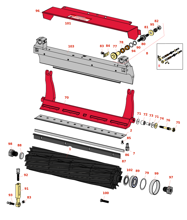 Toro Greensmaster 3150 Q Reel Bedknife