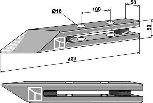 Bison point - right model