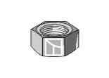 Hexagon nut M14 fitting for Lemken 3030974