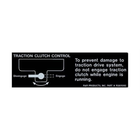 Decal - warning
