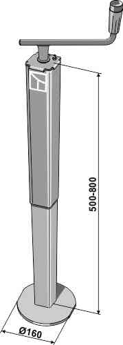 Parking jack 70x70
