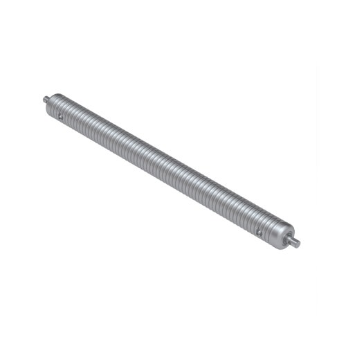 Roller - grooved machined solid steel